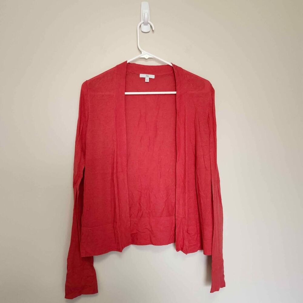 GAP Pink Cardigan Womens Medium